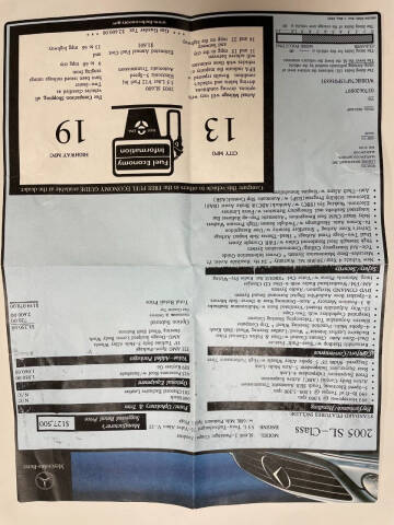 2005 Mercedes-Benz SL-Class SL 600