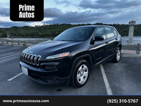 2014 Jeep Cherokee for sale at Prime Autos in Lafayette CA
