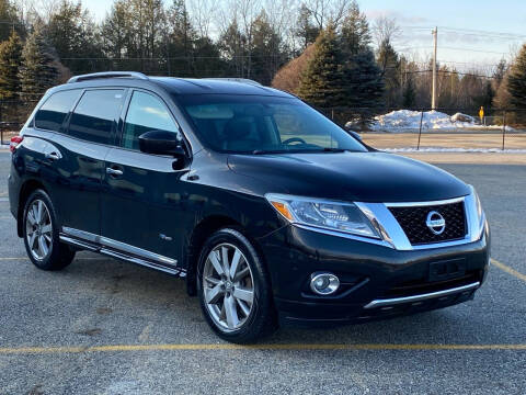 2014 Nissan Pathfinder Hybrid for sale at B & A Auto Sales Inc. in Jamaica NY