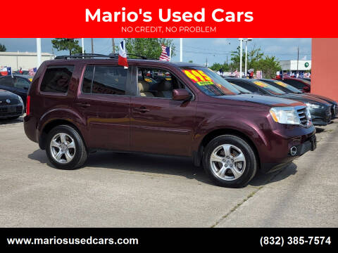 2012 Honda Pilot for sale at Mario's Used Cars in Houston TX
