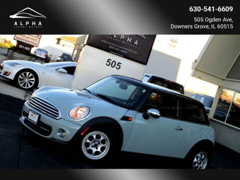 2012 MINI Cooper Hardtop for sale at Alpha Luxury Motors in Downers Grove IL