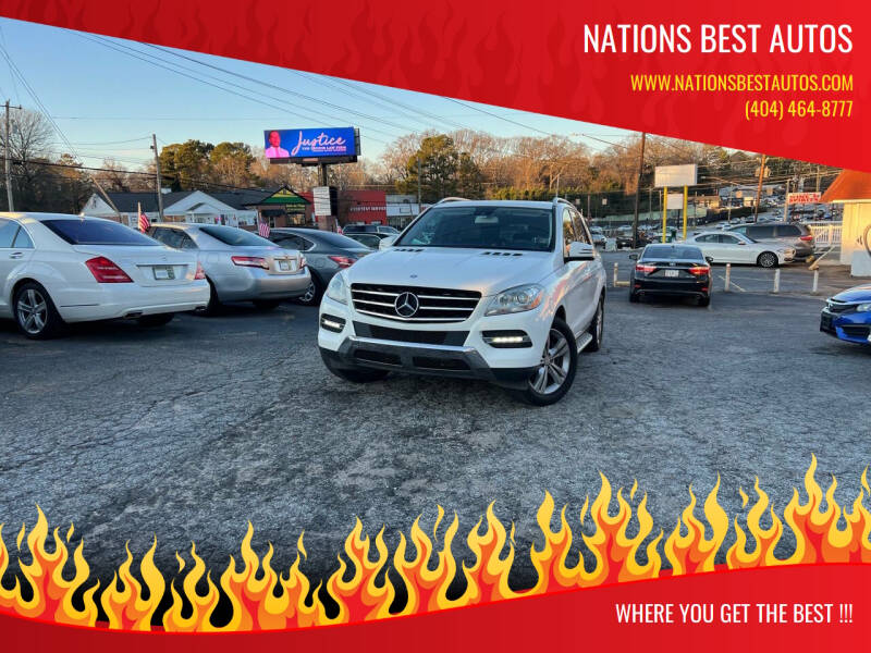 2014 Mercedes-Benz M-Class for sale at Nations Best Autos in Decatur GA