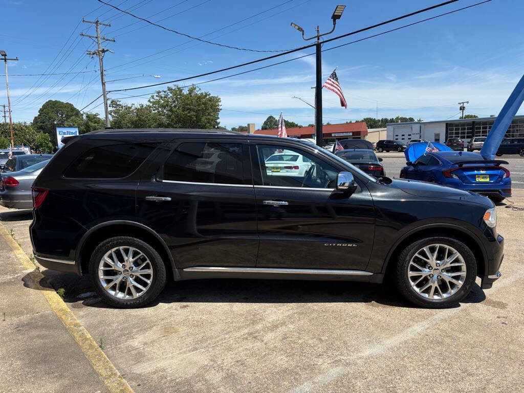 Black 2014 Dodge Durango Citadel AWD Citadel 4dr SUV 8