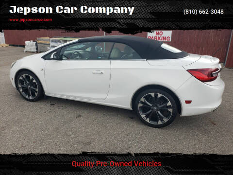 2016 Buick Cascada for sale at Jepson Car Company in Saint Clair MI