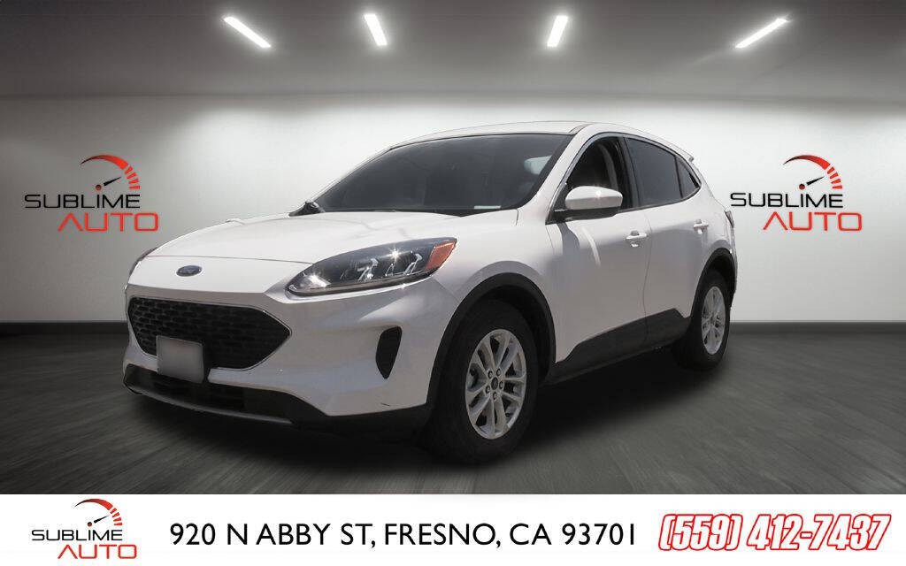 2021 Ford Escape for sale at SUBLIME AUTO in Fresno, CA