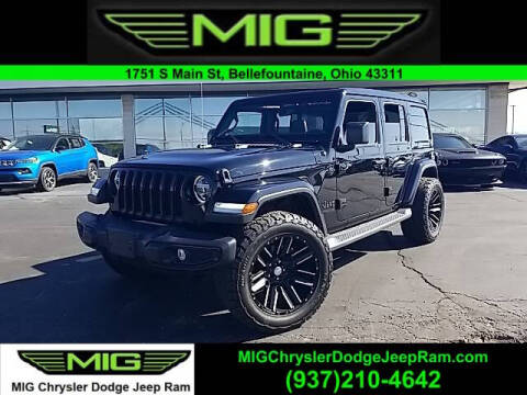 2021 Jeep Wrangler Unlimited for sale at MIG Chrysler Dodge Jeep Ram in Bellefontaine OH