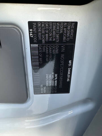 2014 Mercedes-Benz Sprinter 2500