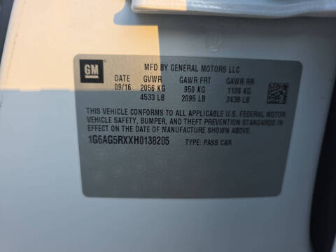 2017 Cadillac ATS 2.0T