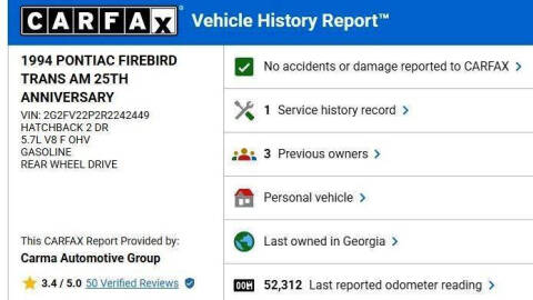 1994 Pontiac Firebird Trans Am