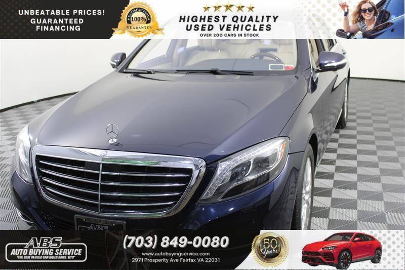 2015 Mercedes-Benz S-Class S 550 4MATIC