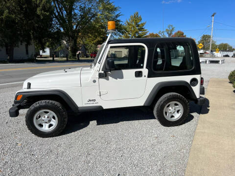 2004 Jeep Wrangler for sale at MOES AUTO SALES in Spiceland IN