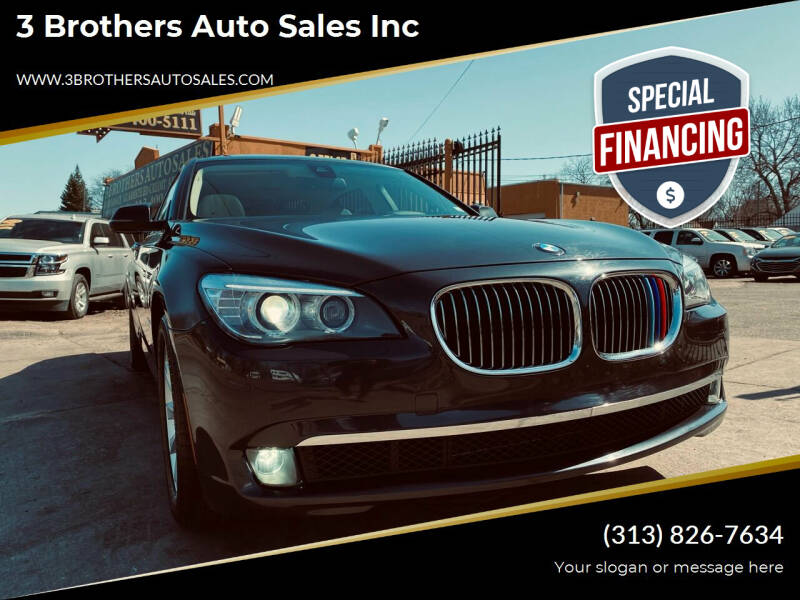 2015 BMW 7 Series for sale at 3 Brothers Auto Sales Inc in Detroit MI