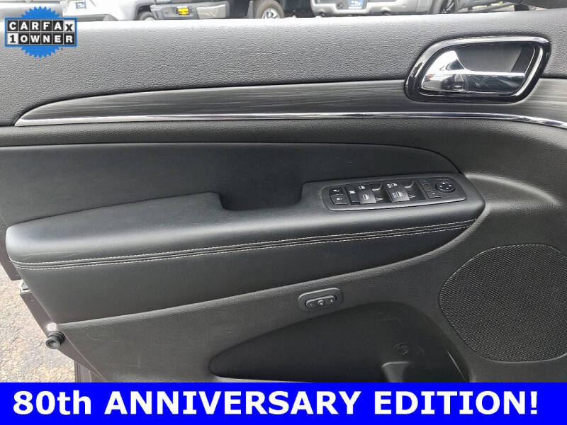 2021 Jeep Grand Cherokee 80th Anniversary Edition