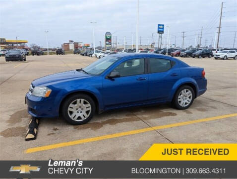 2014 Dodge Avenger for sale at Leman's Chevy City in Bloomington IL