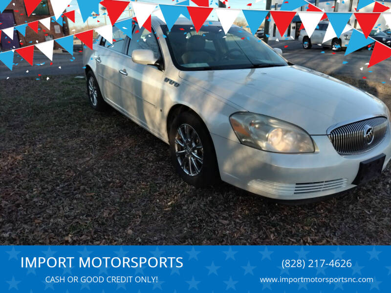 2009 Buick Lucerne for sale at IMPORT MOTORSPORTS in Hickory NC