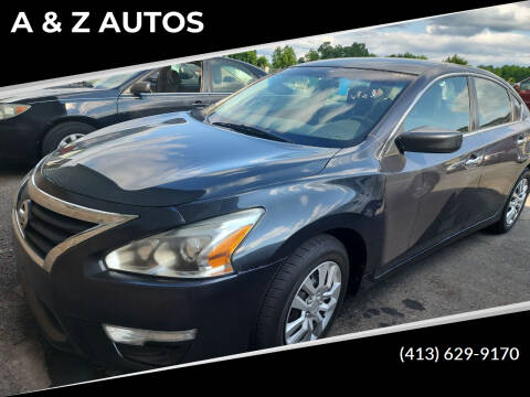 2014 Nissan Altima for sale at A & Z AUTOS in Westfield MA