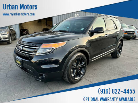 2013 Ford Explorer for sale at Urban Motors in Sacramento CA