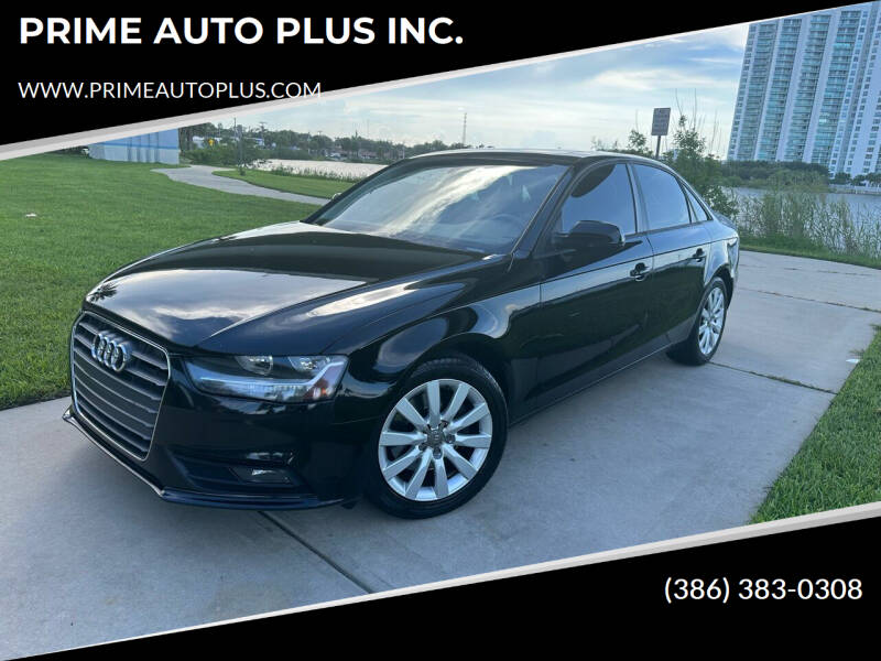 2013 Audi A4 for sale at PRIME AUTO PLUS INC. in Daytona Beach FL