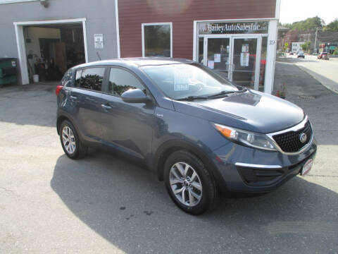 2015 Kia Sportage for sale at Percy Bailey Auto Sales Inc in Gardiner ME