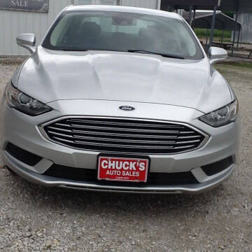 2018 Ford Fusion for sale at CHUCK'S AUTO SALES in Lowry City MO