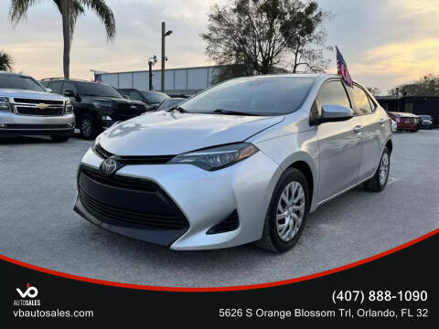 2017 Toyota Corolla for sale at V & B Auto Sales in Orlando FL
