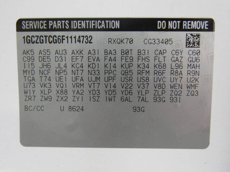 2015 Chevrolet Express 3500