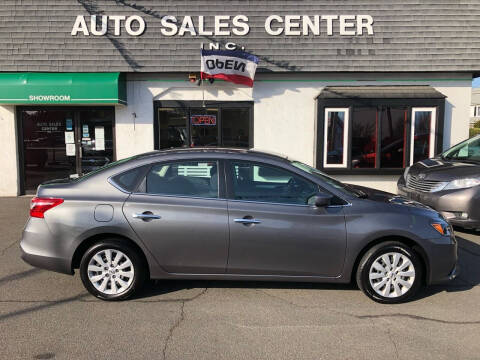 2019 Nissan Sentra for sale at Auto Sales Center Inc in Holyoke MA