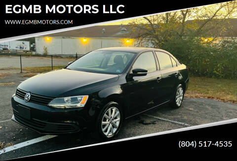 2011 Volkswagen Jetta for sale at EGMB MOTORS in Midlothian VA