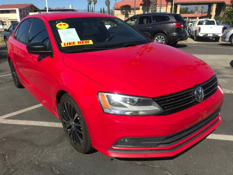 2016 Volkswagen Jetta for sale at F & A Car Sales Inc in Ontario CA