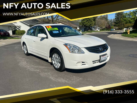 2012 Nissan Altima for sale at NFY AUTO SALES in Sacramento CA