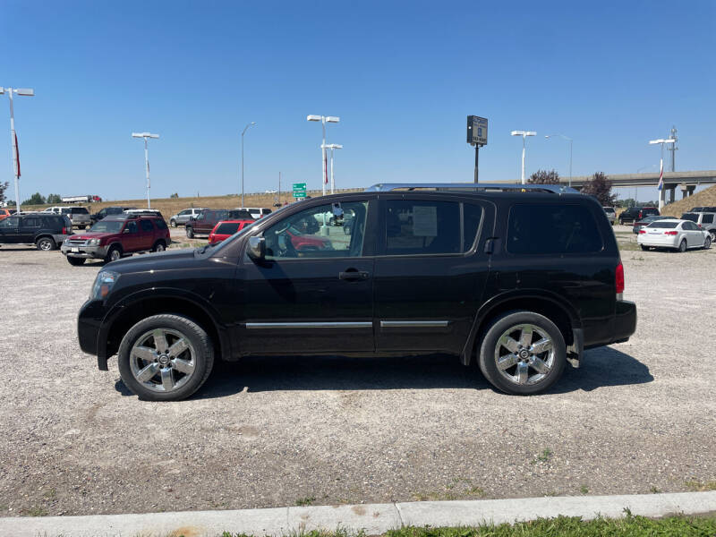 2013 Nissan Armada for sale at GILES & JOHNSON AUTOMART in Idaho Falls ID