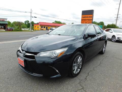 2015 Toyota Camry for sale at Cars 4 Less in Manassas VA