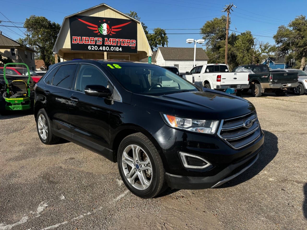 2018 Ford Edge for sale at Dubb's Motors LLC in Great Bend, KS