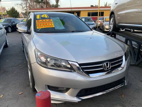 2014 Honda Accord for sale at Crown Auto Inc in South Gate CA