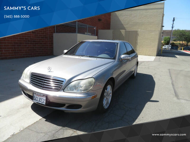 2003 Mercedes-Benz S-Class for sale at SAMMY"S CARS in Bellflower CA