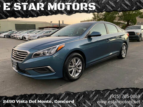 2016 Hyundai Sonata for sale at E STAR MOTORS in Concord CA