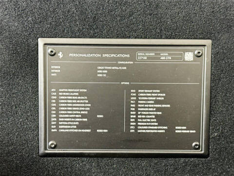 2017 Ferrari 488 GTB