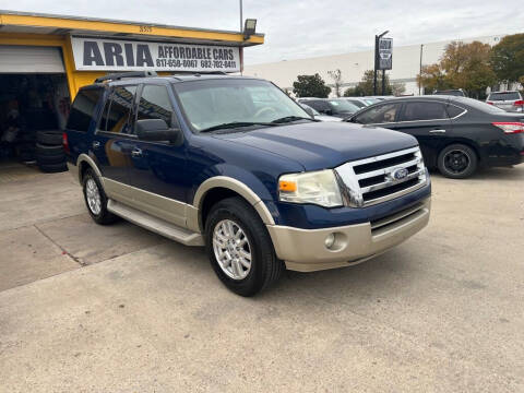 2010 Ford Expedition for sale at Aria Affordable Cars LLC in Arlington TX