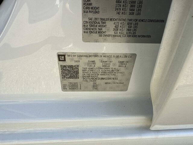 2021 GMC Sierra 1500