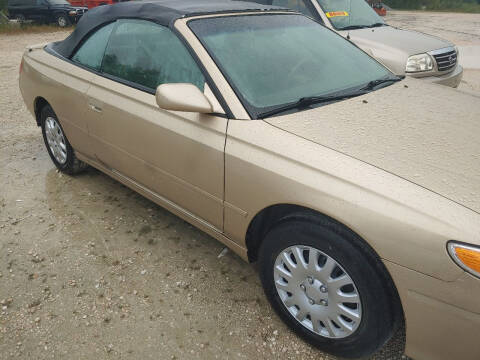 2002 Toyota Camry Solara for sale at Finish Line Auto LLC in Luling LA