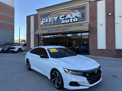 2022 Honda Accord for sale at CITY CAR AUTO INC in Nashville TN