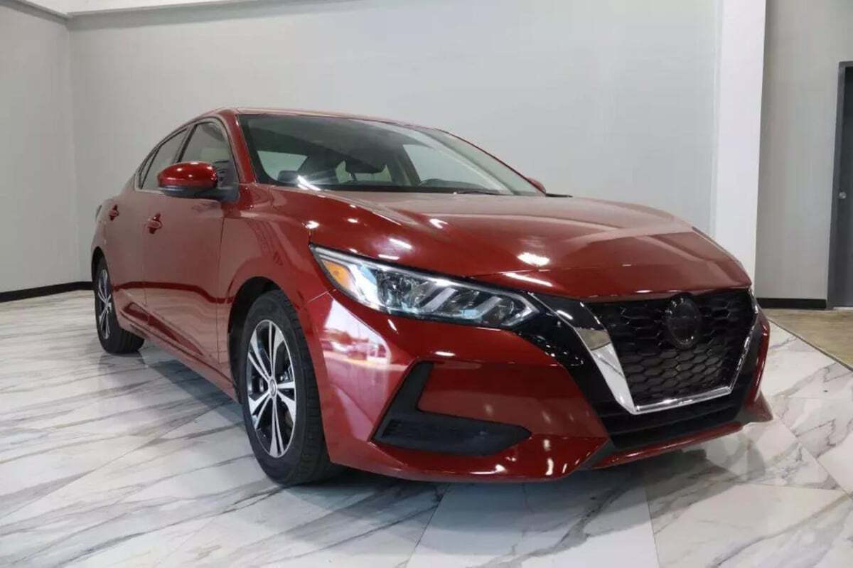 2020 Nissan Sentra for sale at IMD MOTORS, INC in Dallas, TX