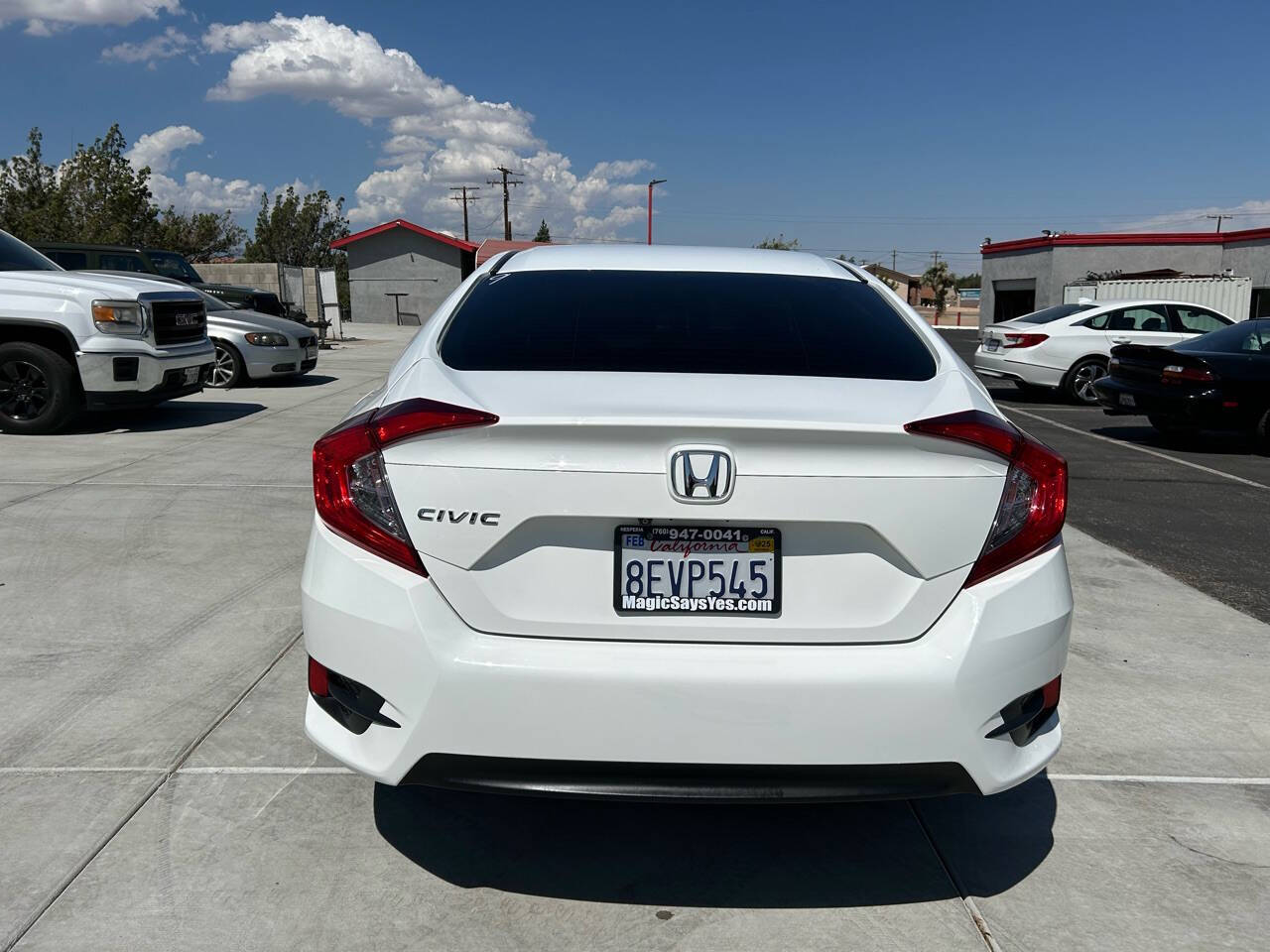 2018 Honda Civic for sale at Magic Auto Sales in Hesperia, CA