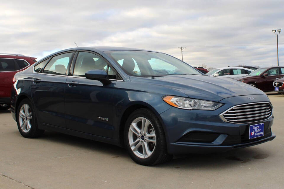 2018 Ford Fusion Hybrid for sale at Cresco Motor Company in Cresco, IA