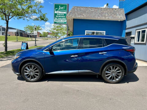 2021 Nissan Murano for sale at Jon's Auto in Marquette MI