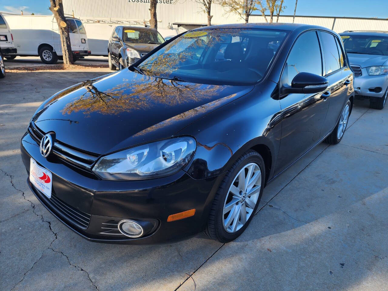 Black 2011 Volkswagen Golf TDI TDI 4dr Hatchback 6A 2