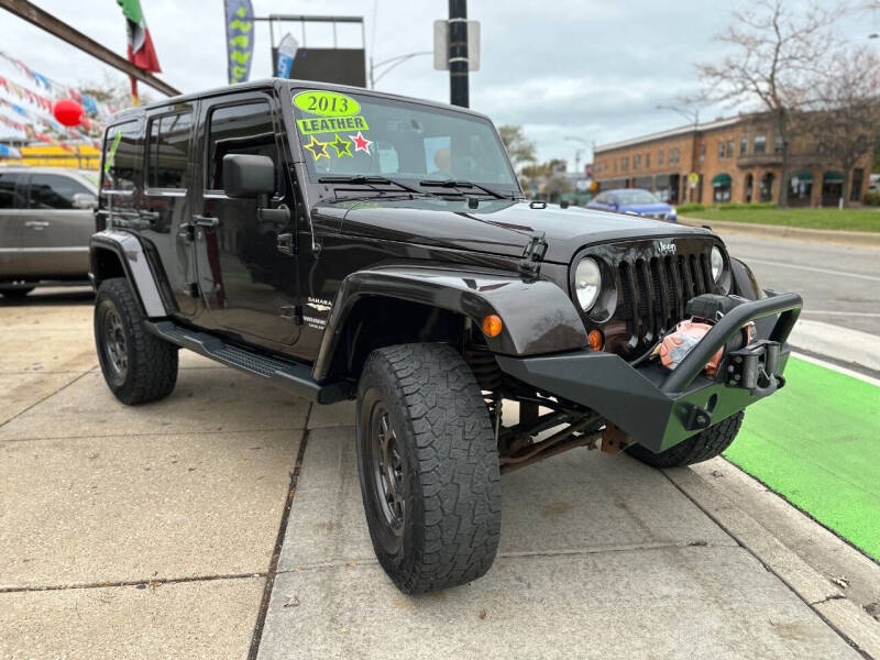 2013 Jeep Wrangler Unlimited Sahara photo 4