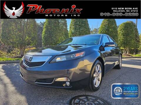 2013 Acura TL for sale at Phoenix Motors Inc in Raleigh NC