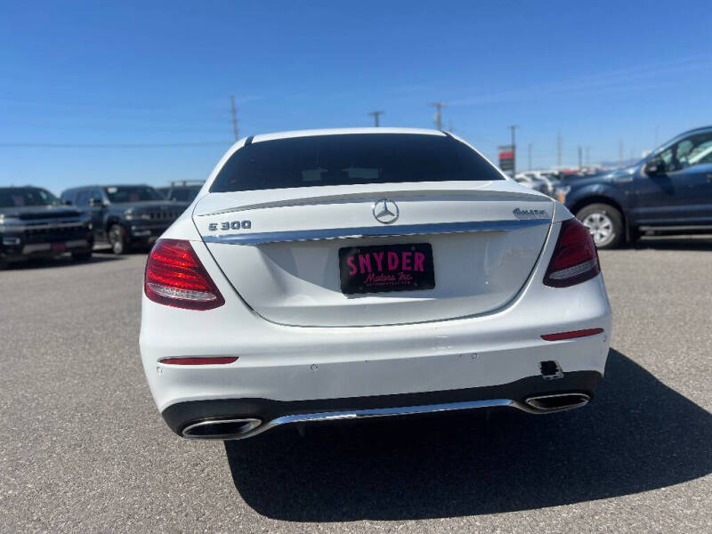 2017 Mercedes-Benz E-Class E 300 4MATIC