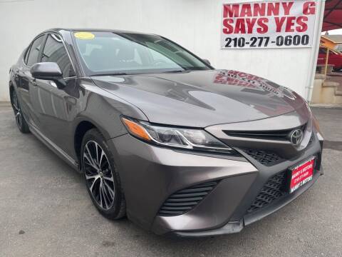 2018 Toyota Camry for sale at Manny G Motors in San Antonio TX